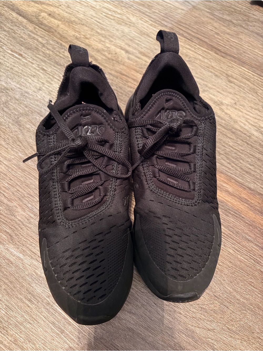 Nike Air Max 270 React Athletic Shoes - Black